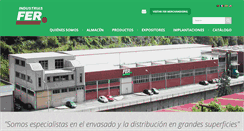 Desktop Screenshot of industriasfer.com